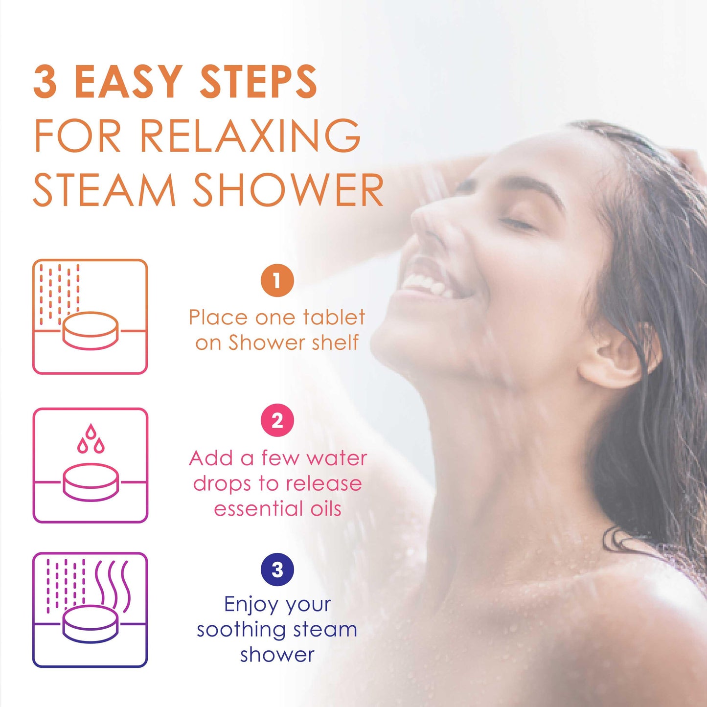 Breathe Deep Shower Steamer - Mom Bomb Giving Organization