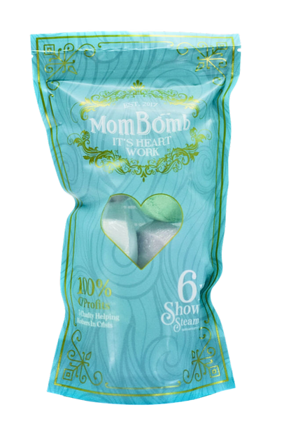 Mom Bomb Bag of  6 XL Shower Steamers -  Mom Bomb Giving Organization