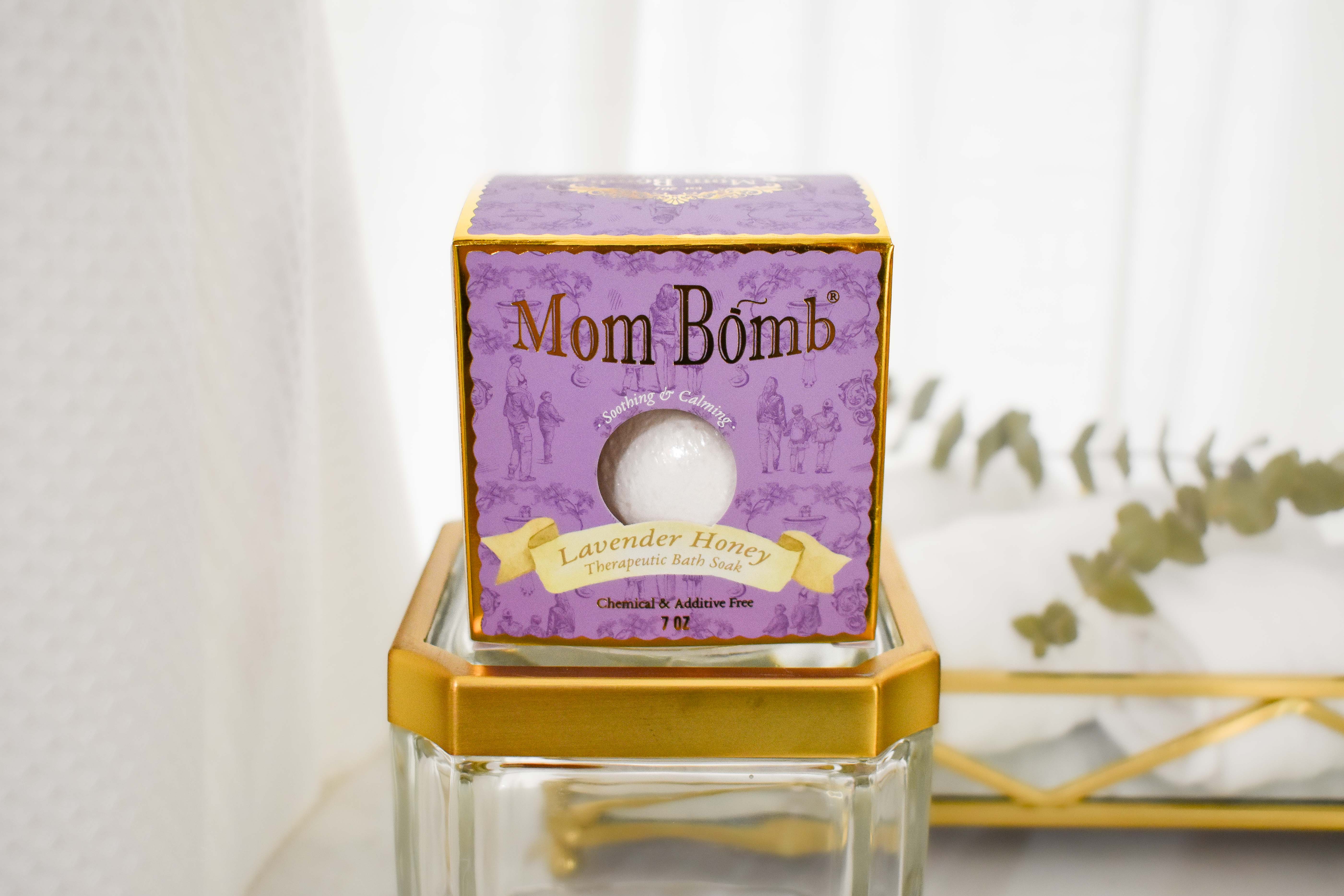 Mom Bomb Lavender Honey 7oz Bath Bomb/Shower Steamer