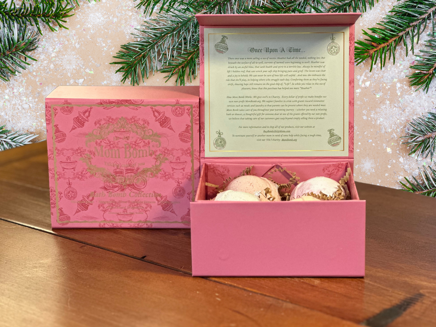 Ultimate Holiday Bath Bomb Gift Bundle – Celebrate the Season with All-Natural Festive Scents