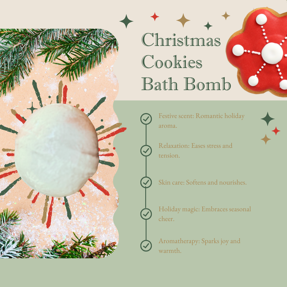 Mom Bomb Evergreen Holiday Bath Bomb Gift Set – 4 Refreshing Scents for a Festive Escape  (4 x 5oz)