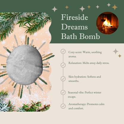 Mom Bomb Merry & Bright Bath Bomb Collection – Four Seasonal Scents to Warm Your Soul (Red Edition)