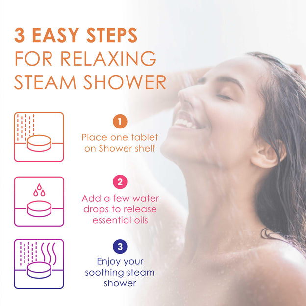 XL Shower Steamers - Assorted Scents, 6 Per Bag -  Mom Bomb Giving Organization