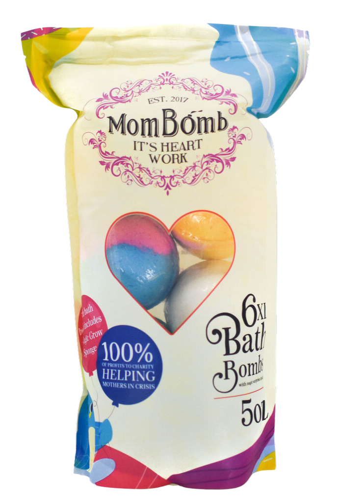 Bath Bombs with Magic Surprise for Kids -  Mom Bomb Giving Organization