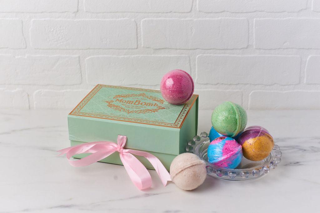 Luxury Bath Bombs in Keepsake Box