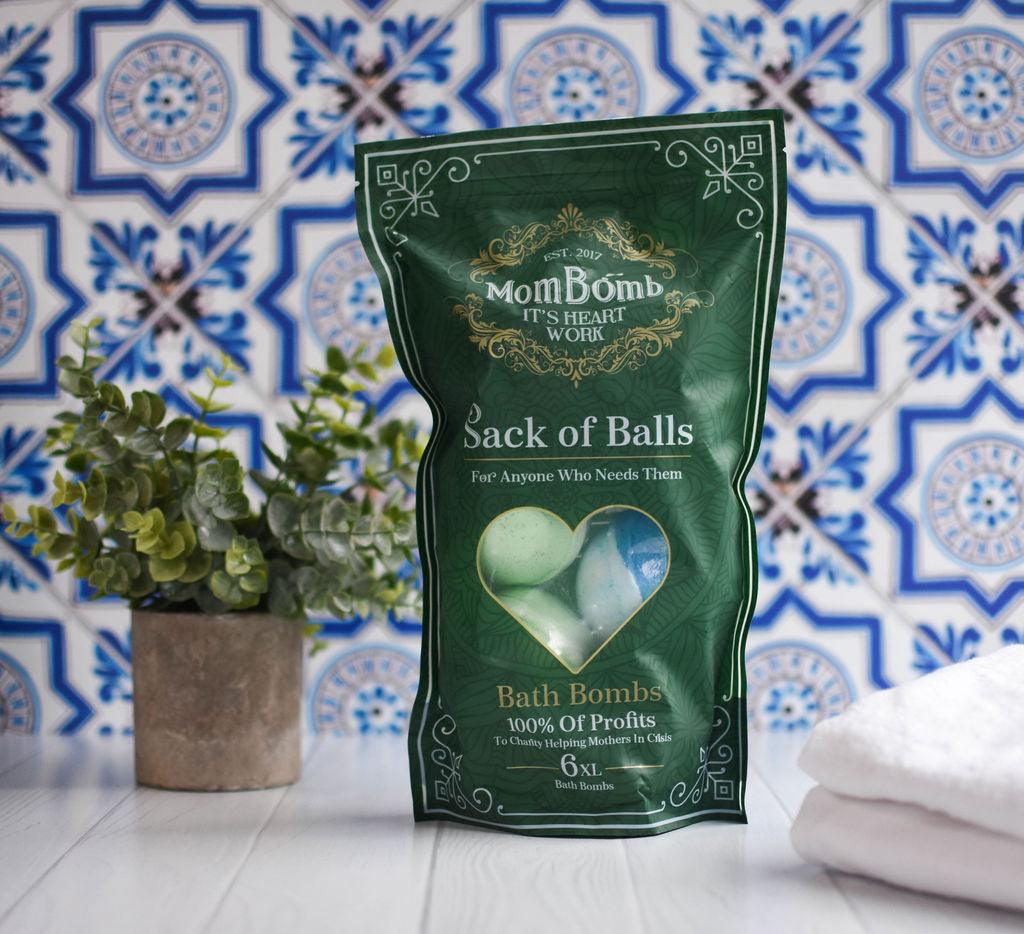 Sack of Balls Bath Bombs -  Mom Bomb Giving Organization